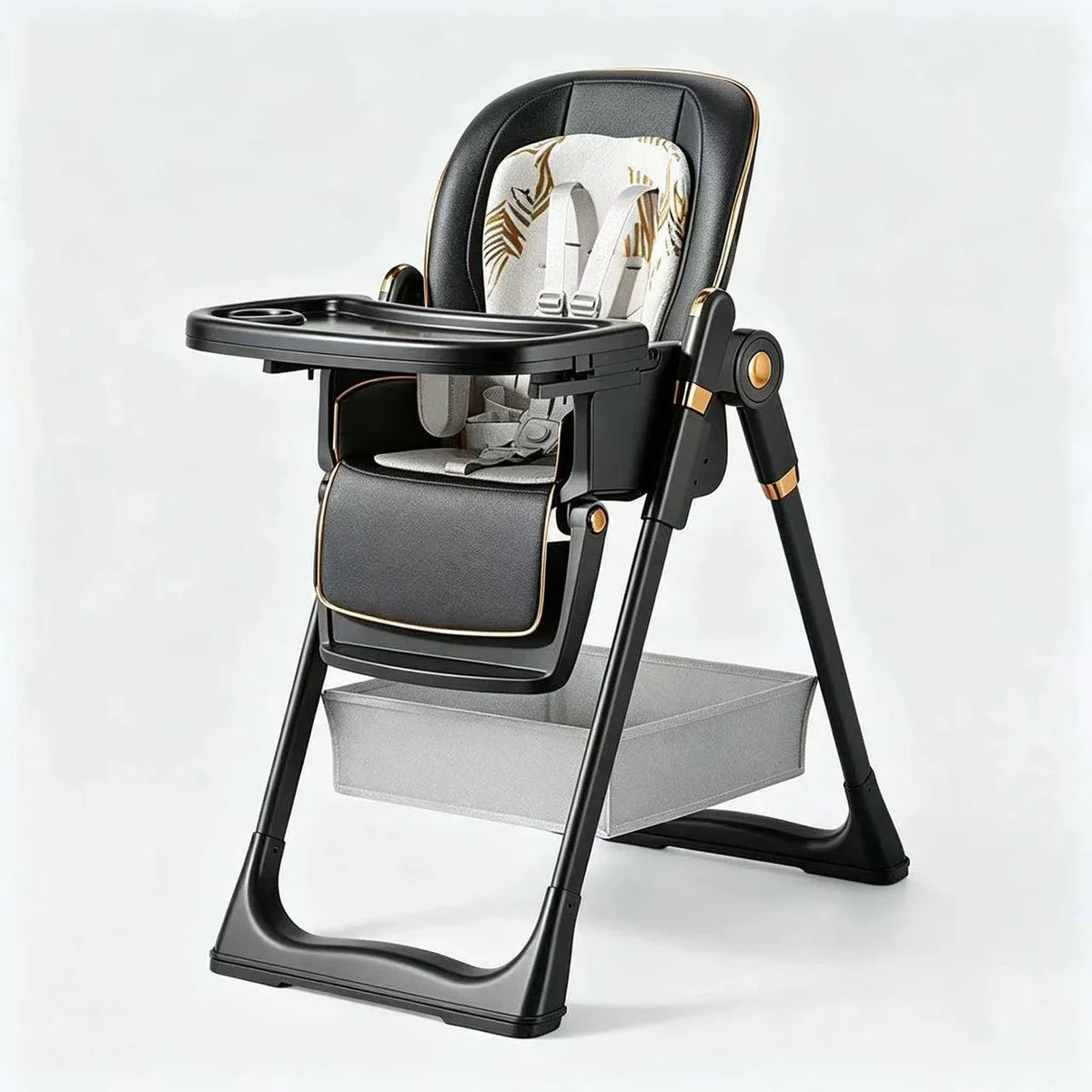 Cross-border Baby Dining Chair Eating Multifunctional Foldable Children's Dining Table Chair Household Portable Baby Seat