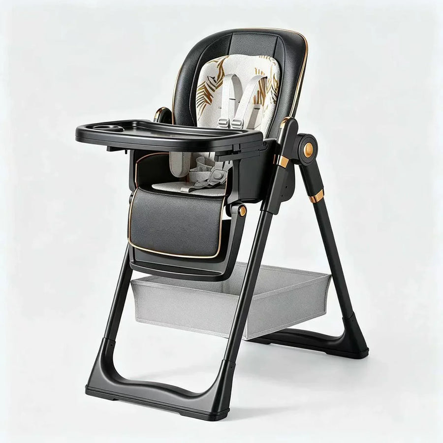 Cross-border Baby Dining Chair Eating Multifunctional Foldable Children's Dining Table Chair Household Portable Baby Seat